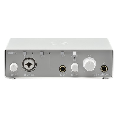 Steinberg IXO12 W 2-In / 2-Out One-Preamp USB 2.0 Type-C Audio Interface, White