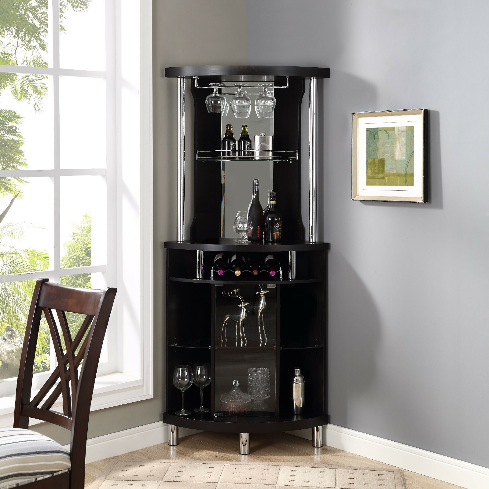 Домашний мини бар Corner Bar Cabinet