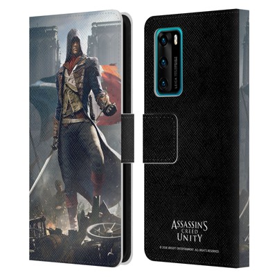 OFFICIAL ASSASSIN'S CREED UNITY KEY ART LEATHER BOOK CASE FOR HUAWEI PHONES 4