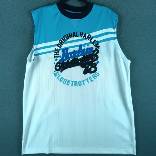 platinum fubu Harlem Globetrotters タンク FUBU Harlem Globetrotters 73 Platinum Men sz Large Carolina