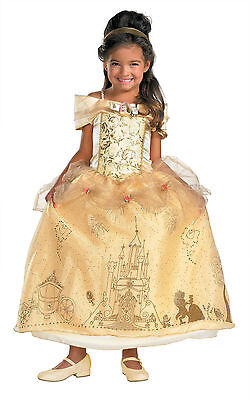Child Belle Costume Prestige Costume Disney Princess Costume Kids Belle 50500