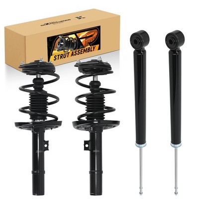 Front Complete Strut Assemblies & Rear Shock Absorbers for 2016-2021 Honda Civic
