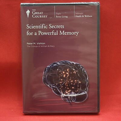 Scientific Secrets for a Powerful Memory DVD New Sealed