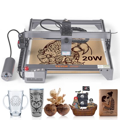 VEVOR 20W Laser Engraver Cutter Higher Accuracy Laser Engraving Machine