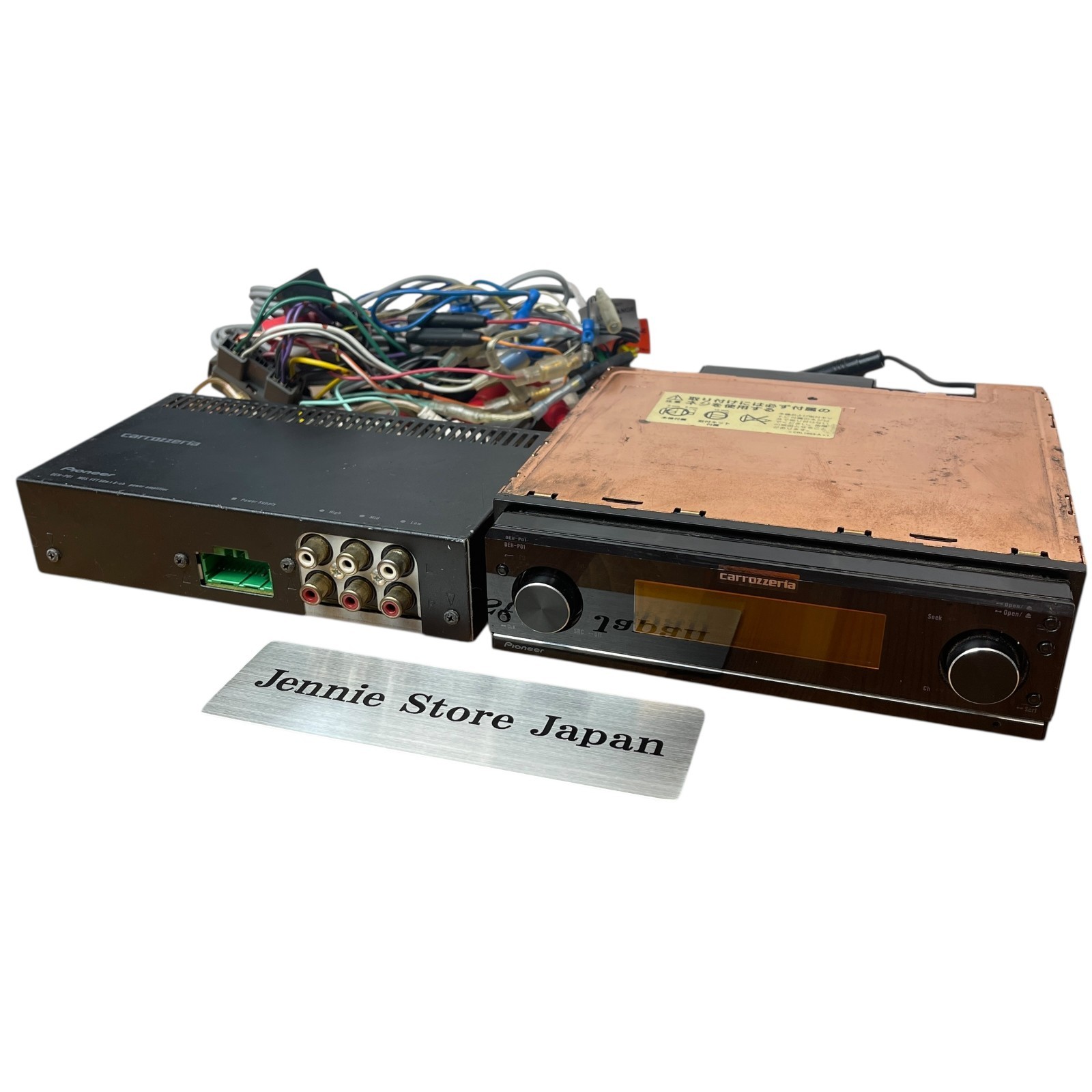 Pioneer Carrozzeria DEH-P01 DSP Main Unit 1DIN Operation