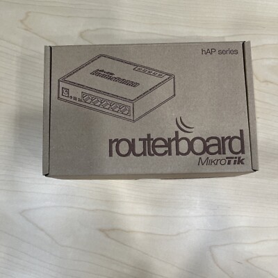 MikroTik RouterBOARD HAP AC  Lite 100 Mbps Wireless Access Point...