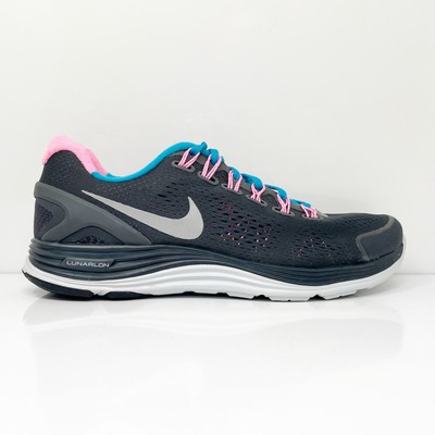

Nike Mens Lunarglide 4 524977-010 Черные кроссовки для бега, размер 9, Черный, Lunarglide 4
