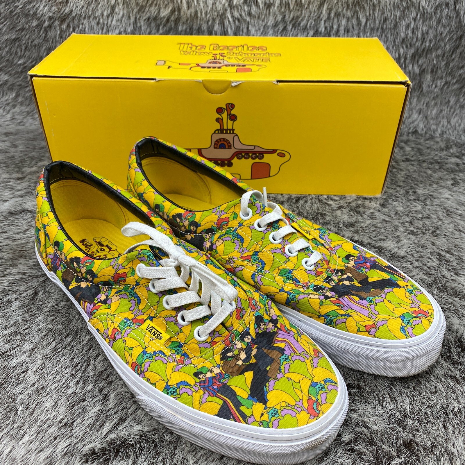 Купить Vans Beatles Yellow Submarine Shoes Size VINOVHQC6C (Спортивное)  заказать с доставкой лот № 265043893704