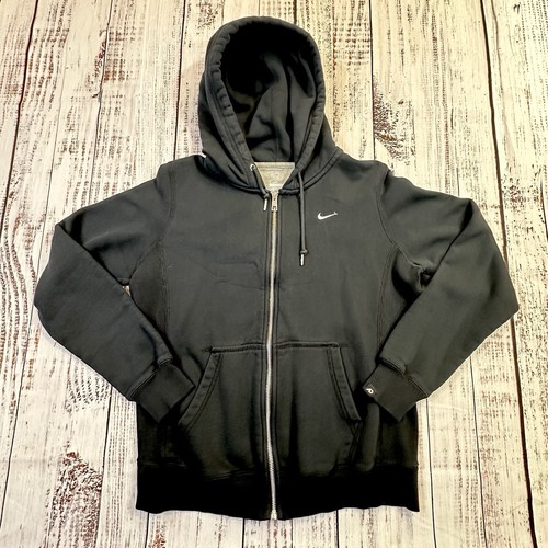 VTG Nike Y2K Athletic Dept. Full Zip Black Hoodie Streetwear