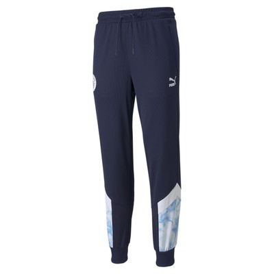 

Мужские футбольные спортивные штаны PUMA Man City Iconic MCS, Blue - peacoat/white, Football
