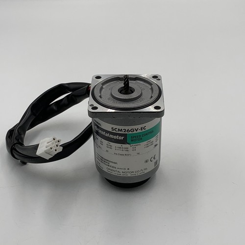 Oriental Motor SCM26GV-EC Speed Control Motor Used