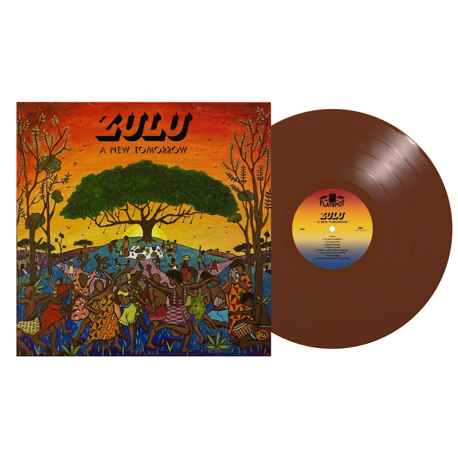 Zulu『A New Tomorrow』カラーvinyl レコード Zulu – A New Tomorrow – Vinyl (Canary Yellow, LP, 45 RPM