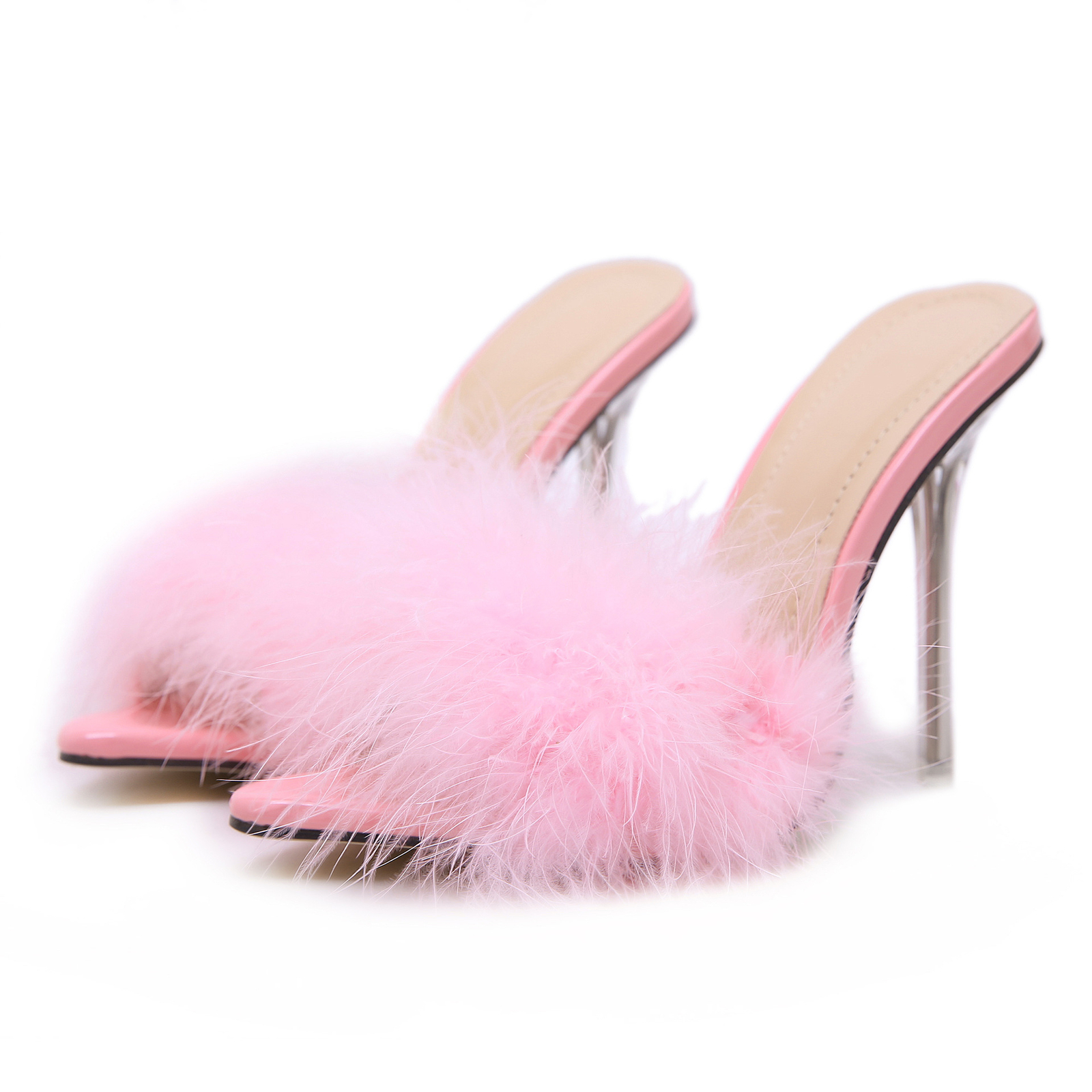 THEREDTHERED S hairy fur mule ファー ミュール THEREDTHREAD / ザレッドスレッド】S hairy fur mule