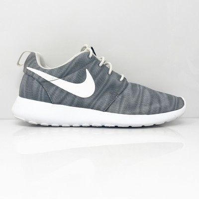 

Nike Womens Roshe Run Print 599432-104 Серые кроссовки для бега Размер 7,5, Серый, Roshe Run Print