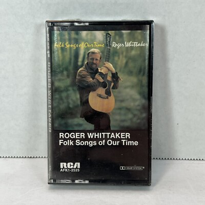 Roger Whittaker Folk Songs of Our Time Cassette Sealed afk1-2525