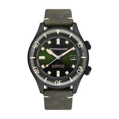 Pre-owned Spinnaker Bradner Stainless Steel 42mm Japanese Automatic Wristwatch
