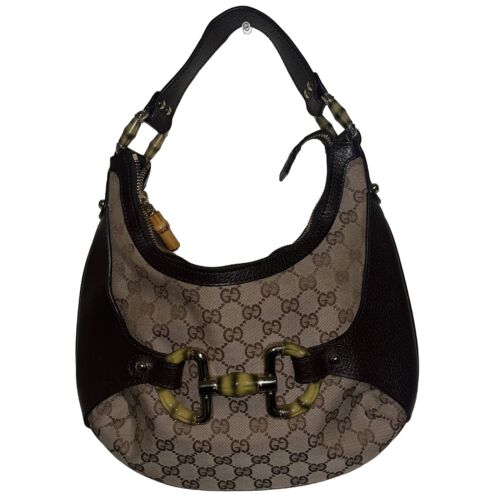Authentic Genuine GUCCI AMALFI bag, w/large Bambo horsebit Authentic Genuine GUCCI AMALFI bag, w/large Bambo horsebit