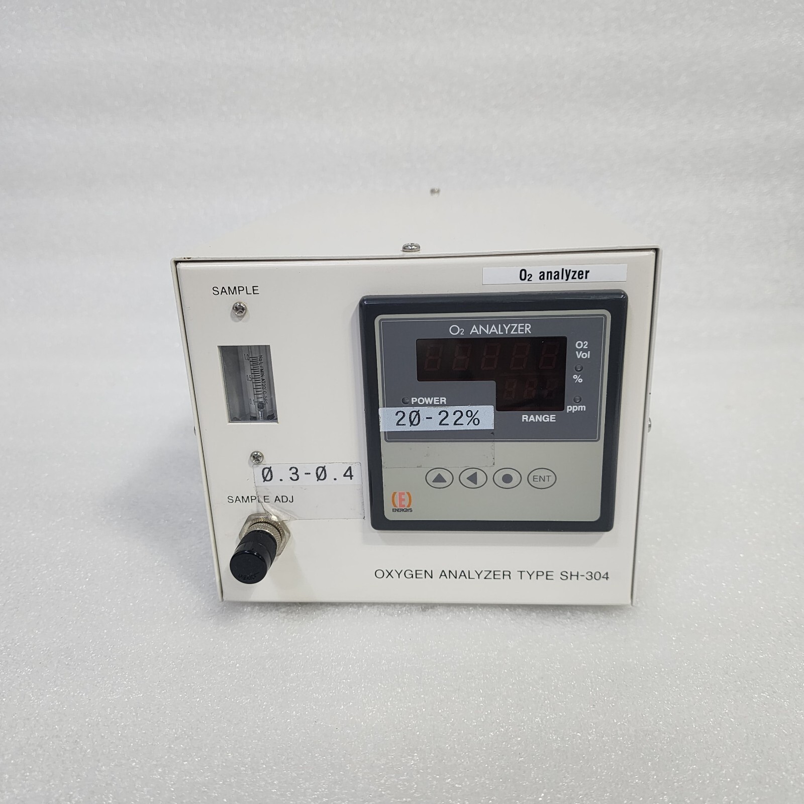 ENERGY SH-304 RX-502051-A OXYGEN ANALYZER FREE SHIP | eBay