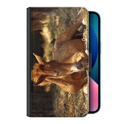 Horse Pony PU Leather Phone Case For Sony Xperia;Experia;with TPU Insert