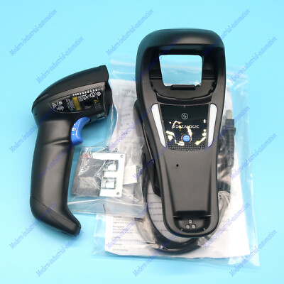 One New GBT4500-BK-BTK1 Wireless Bluetooth 2D Barcode Scanner w Cradle Datalogic
