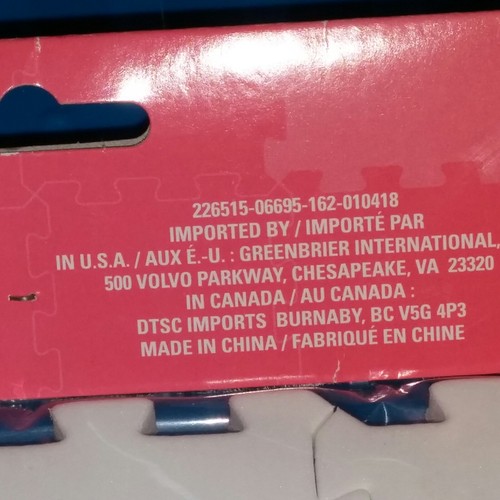 Childrens Foam Mat PuzzleEasy Pull Out Animal Faces NEW