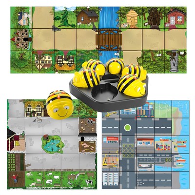 Bee-Bot See & Say Coding Robot with 3 Activity Mats Bundle Pack Programming Toys