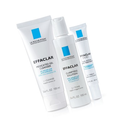 posay roche effaclar acne dermatological treatment system shipping