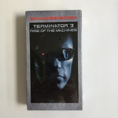 SEALED Terminator 3: Rise of the Machines VHS VCR MOVIE VIDEO TAPE