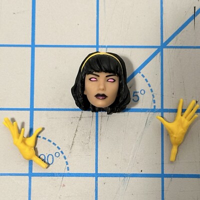Marvel Legends KARMA HEAD & HANDS Dani Moonstar New Mutants Custom Fodder X-Men