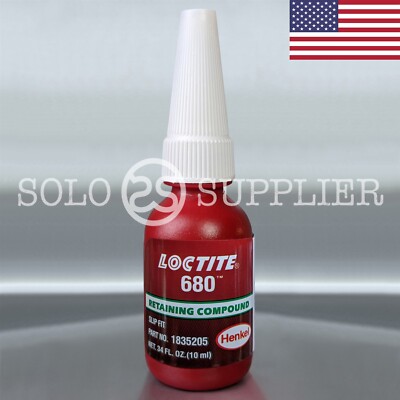 Loctite 680 Green High Strength Retaining Compound 10ml USA
