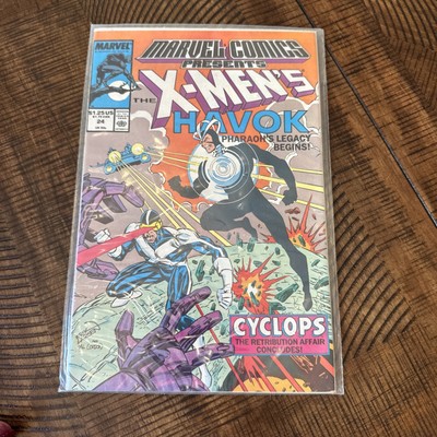 Marvel Comics Presents X-Men s Havok #24 (Marvel Comics Late July 1989)