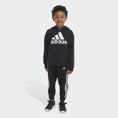 

Флисовая куртка с капюшоном adidas Essential для детей
