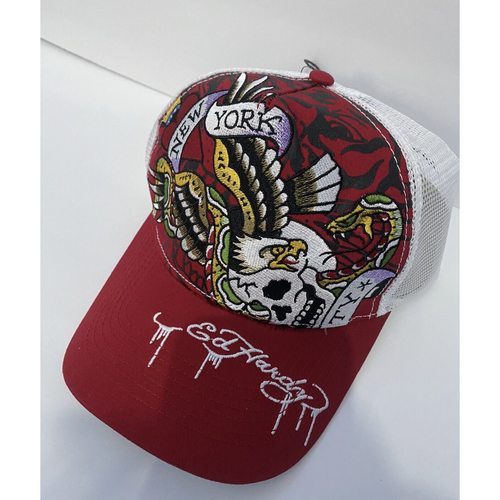 SCULPTOR ed Hardy キャップ Sculptor X Ed Hardy] Distressed Cap Raw