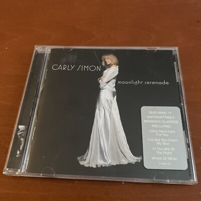 Moonlight Serenade - Music CD - Carly Simon -  2005-07-19 - Sony Legacy - Very G