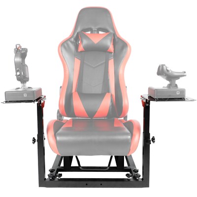 Used Flight Game Stand Cockpit & Seat fit FanatecLogitech X52 Thrustmaster A10C
