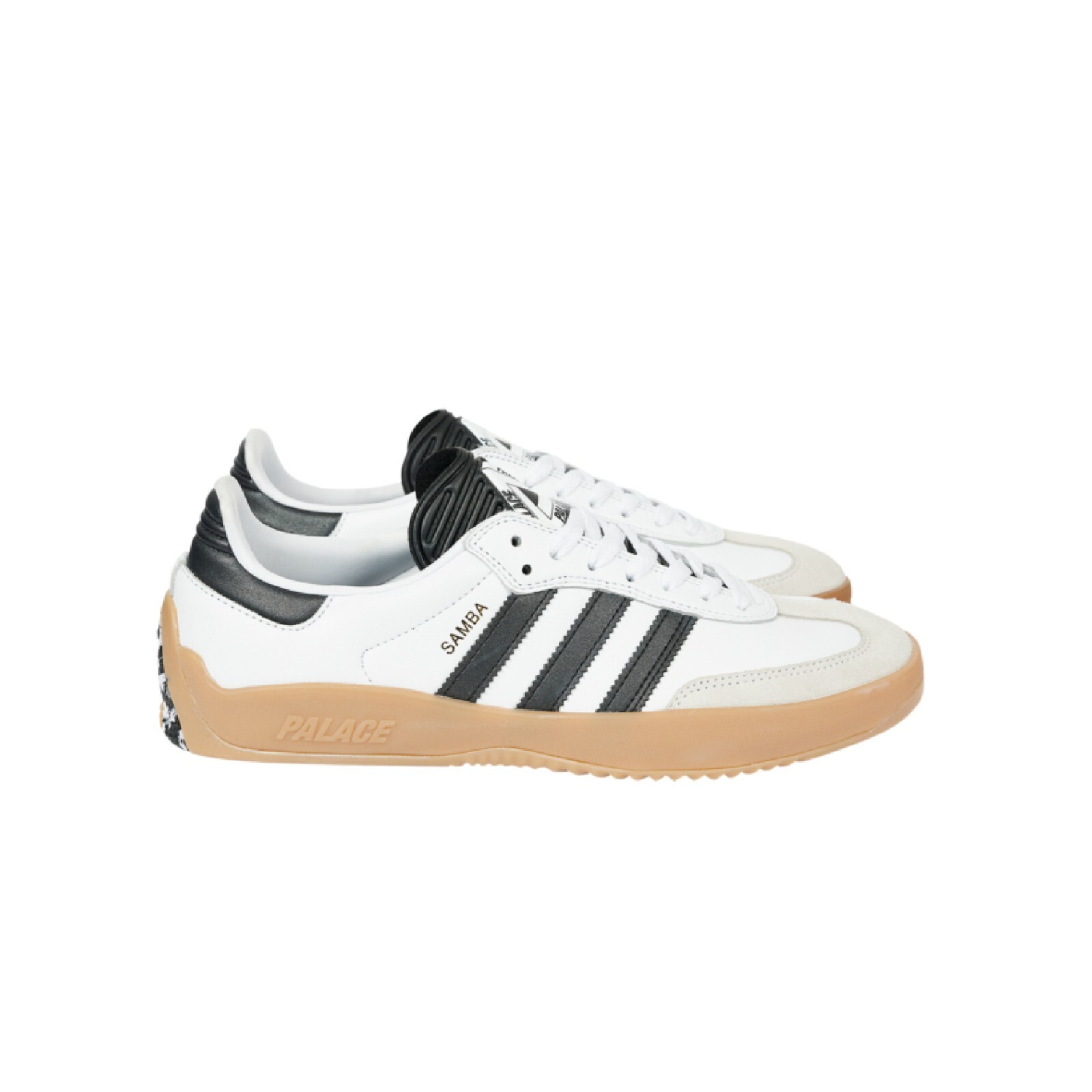 

Adidas Puig Samba x Palace White Black HQ6098 Мужская обувь Кроссовки, Footwear white/core black/gum, adidas Puig
