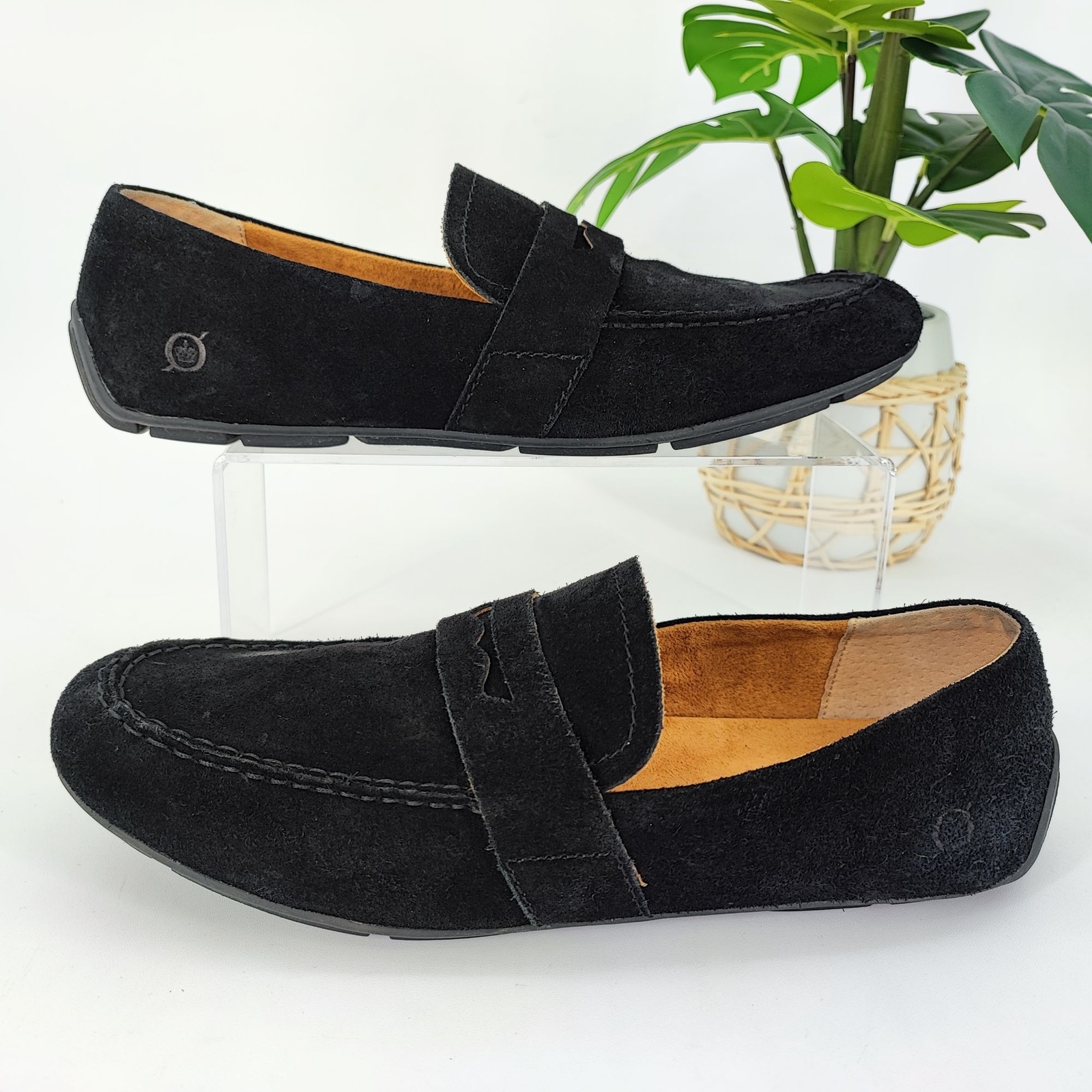 【新品未使用】Bibiy MELINDA CAPE Born Women's Melinda Black Suede Leather Loafer Size 10M | eBay