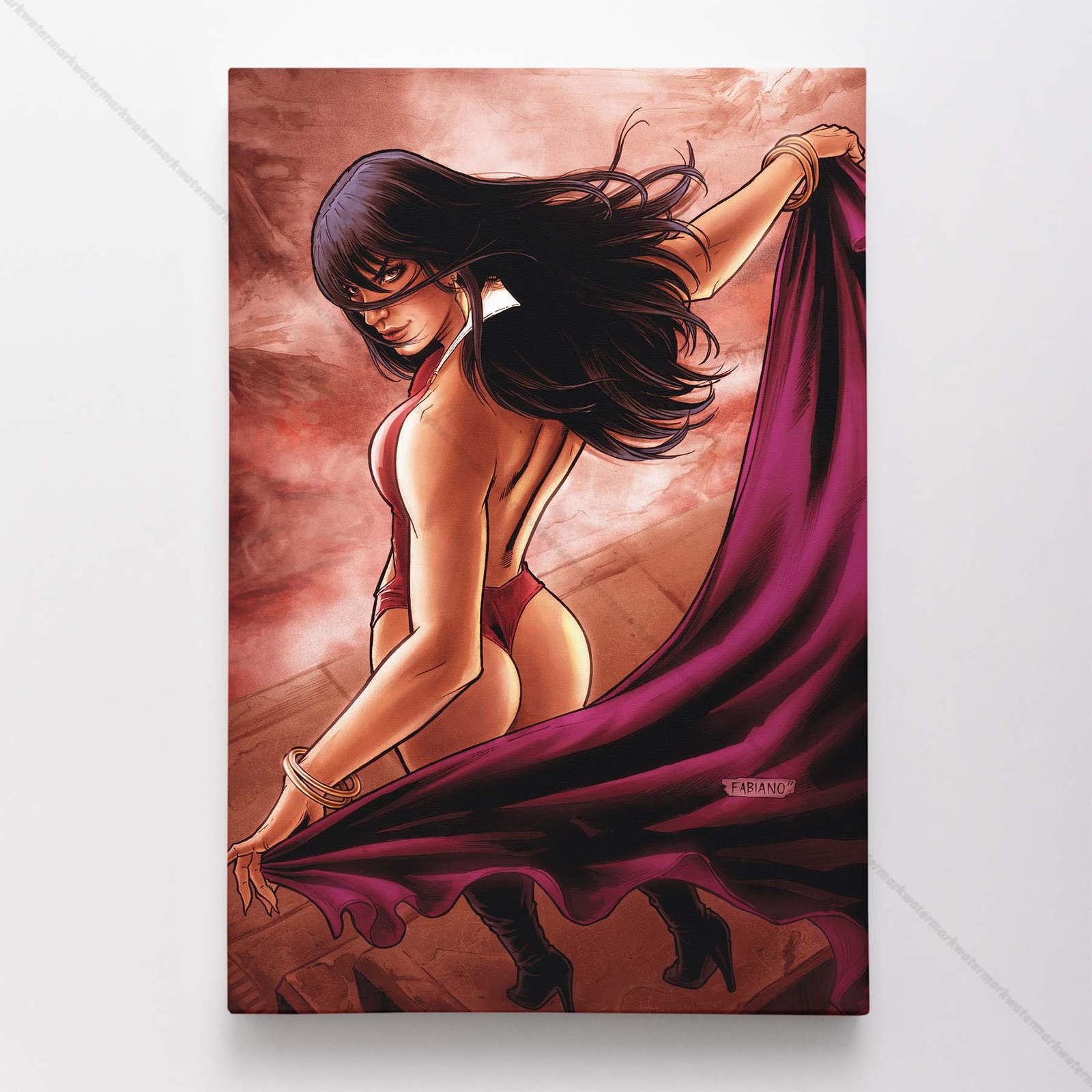 Vampirella Poster Canvas Vampire Comic Book Cover Art Print #378