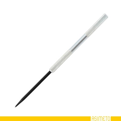 Reißnadel Anreißnadel aus Stahl gehärtet 180mm Länge mit Griffstück