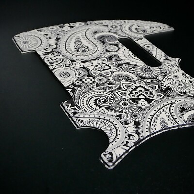Fender Tele Pickguard   Paisley #2   Custom Pickguard   Graphic   Stormguitar