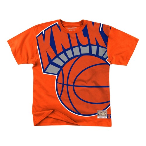 Мужская футболка Mitchell & Ness NBA Big Face с коротким рукавом New York Knicks