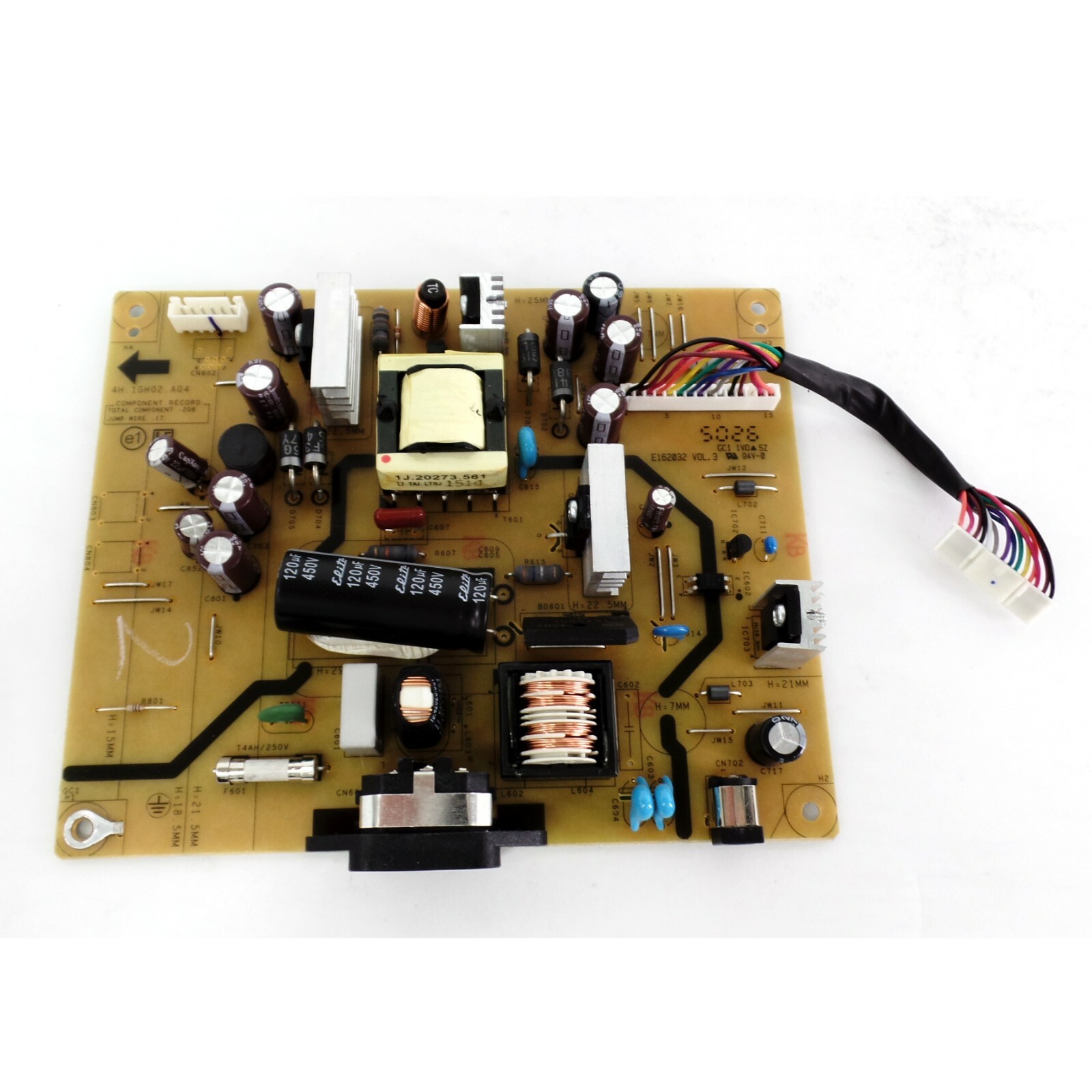 Плата питания для монитора. Монитор dell u2412mb. блок питания для монитора dell.