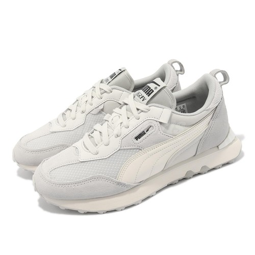 

Мужская повседневная обувь унисекс Puma Rider FV Block Nimbus Cloud Grey цвета слоновой кости 388623-01, Серый, Rider Fv Block