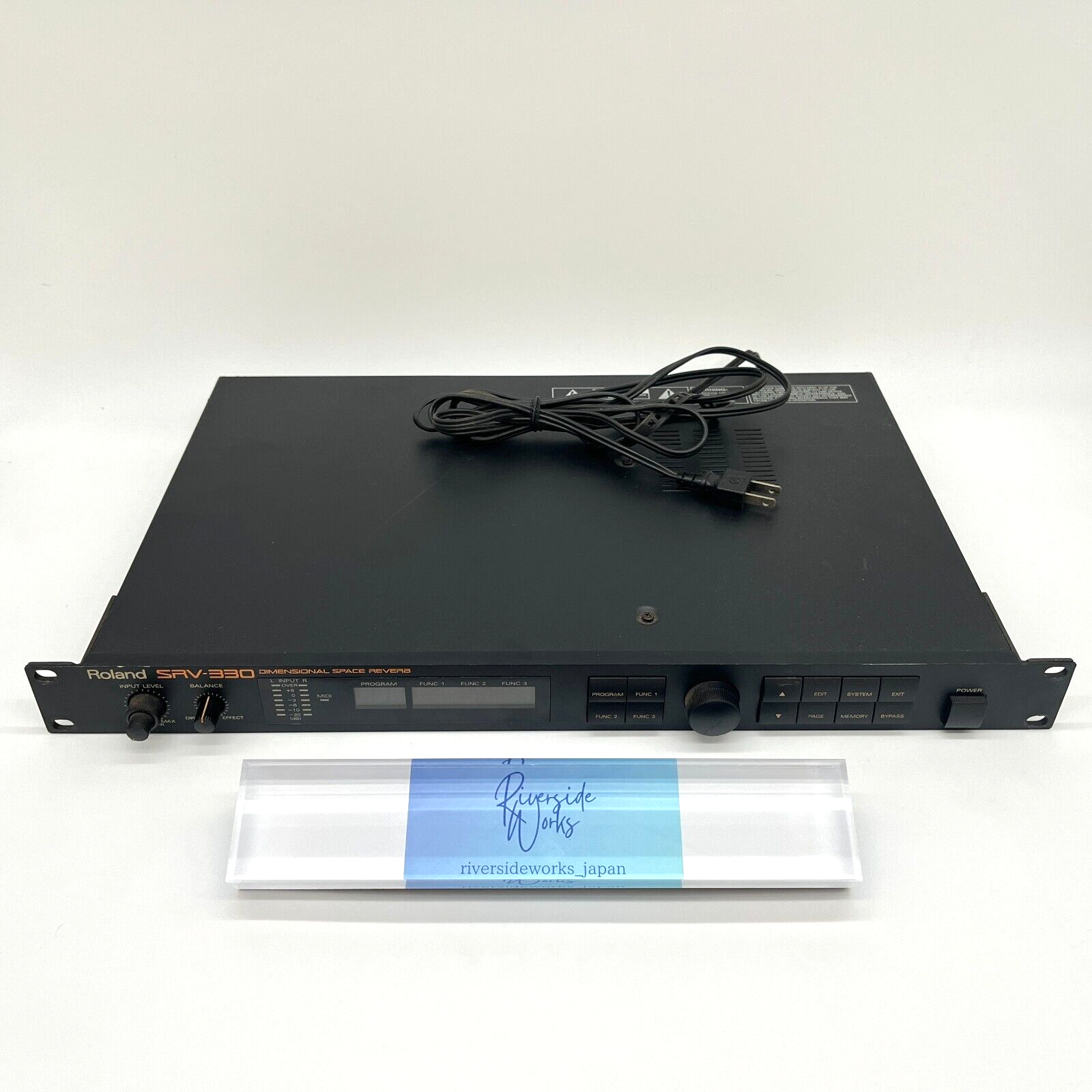 Roland SRV-330 Dimensional Space Reverb Rack Effect Vintage Roland SRV-330 Dimensional Space Reverb Rack Effect Vintage