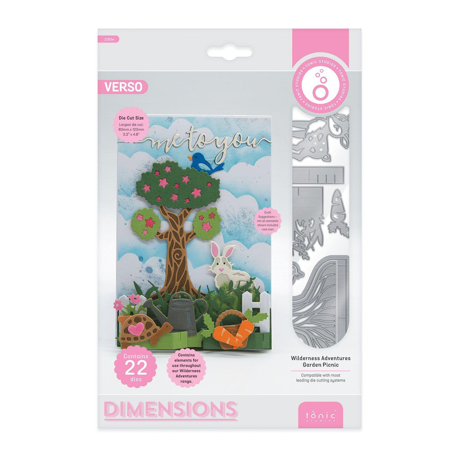 Tonic Studios Dimensions Stanzschablone 22tlg. - Garten Set