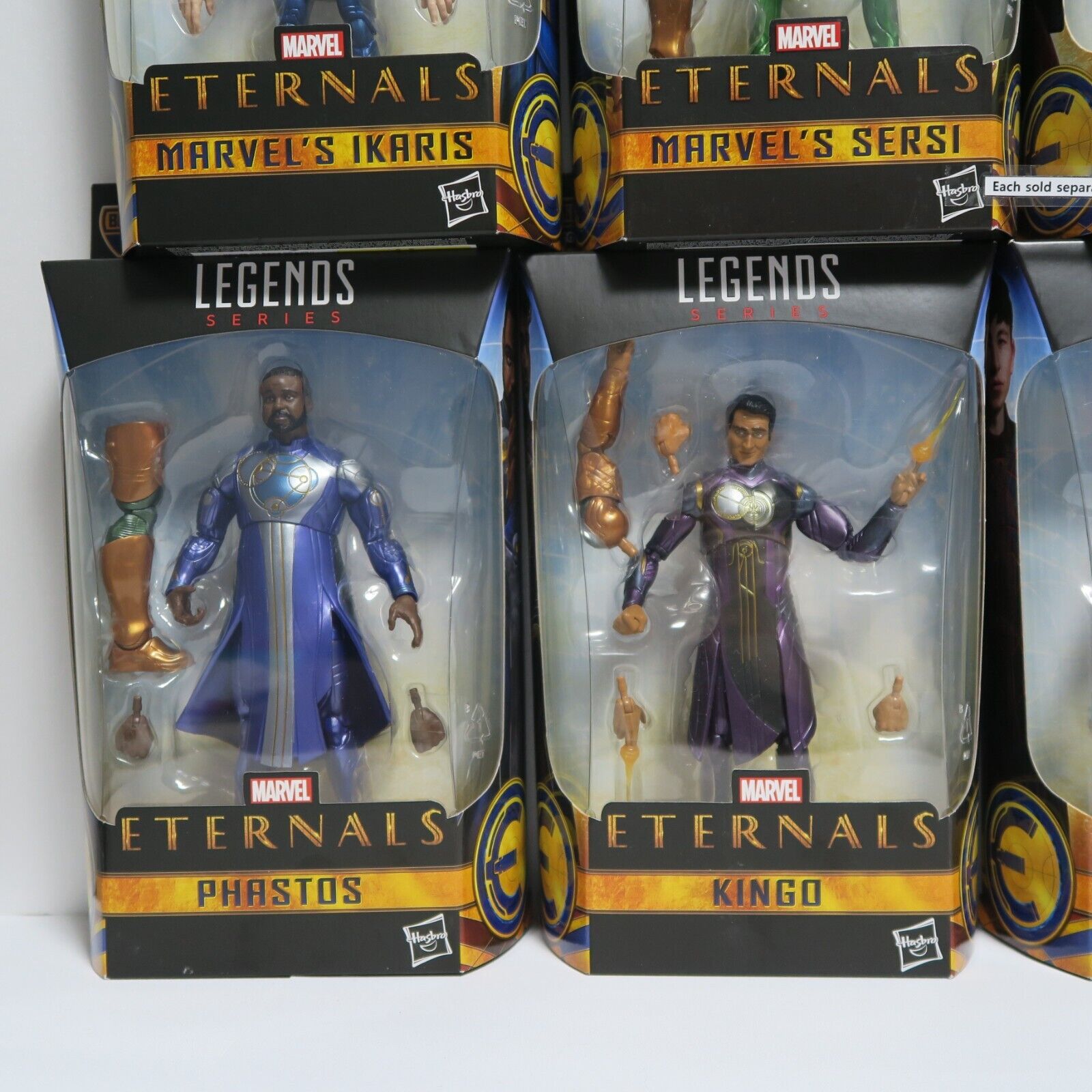 NEW Marvel legends Eternals Ikaris Sprite Sersi Kingo Druig Makkari Phastos Kro