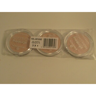 Pack of 3 - Essence Strobing Highlighter #10 Let it Glow! 0.31 oz