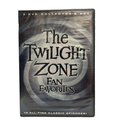 Twilight Zone: Fan Favorites DVD 19 All Time Classic Episodes 8 Hours ~BRAND NEW