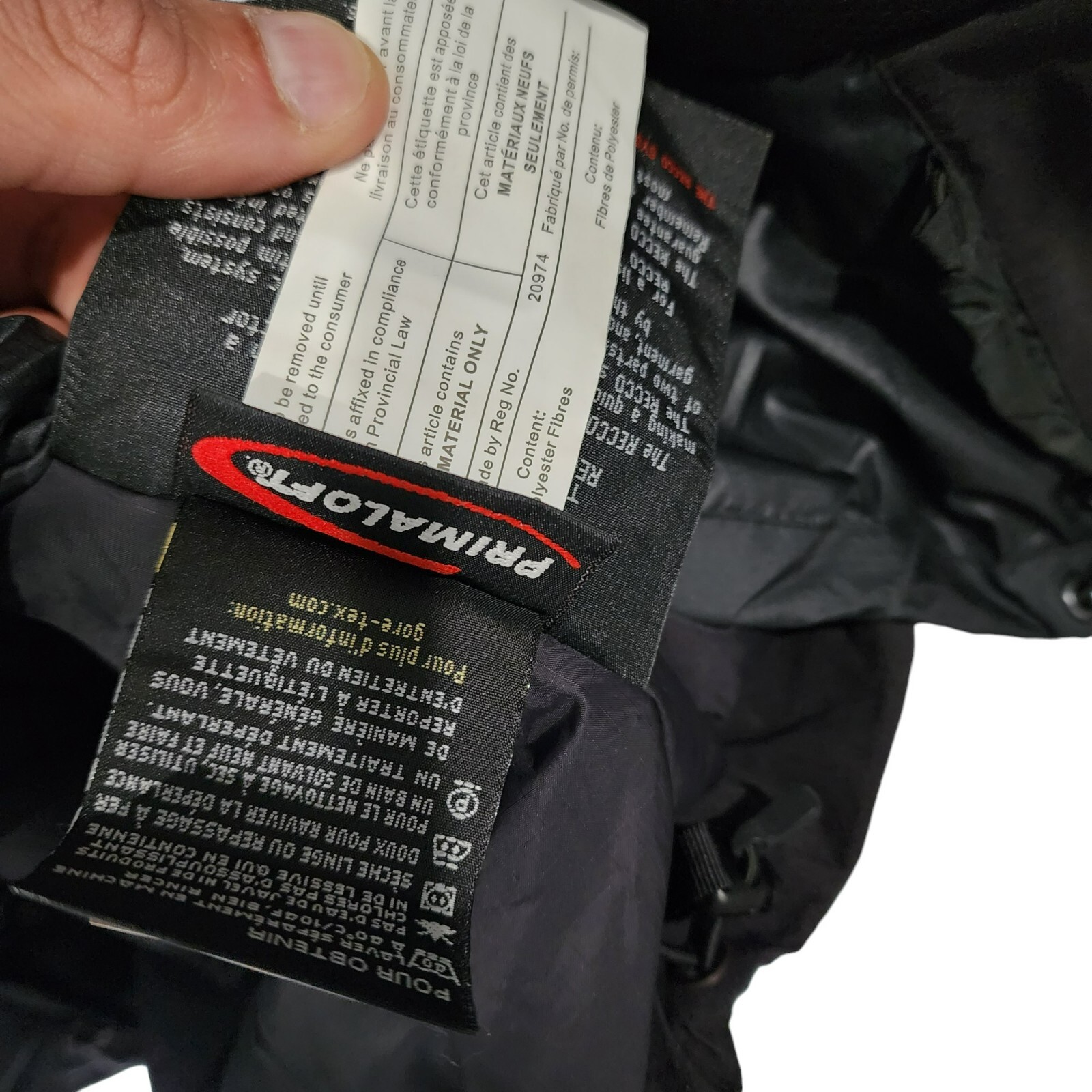 Pre-owned Arc'teryx Arcteryx Sentry Jacket Men's Black, '09 Deadstock Model 7440 Primaloft Pro Shell