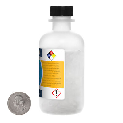 Menthol / 1 Ounce Bottle / 100% Pure USP Food Grade / Hexagonal Crystals / USA